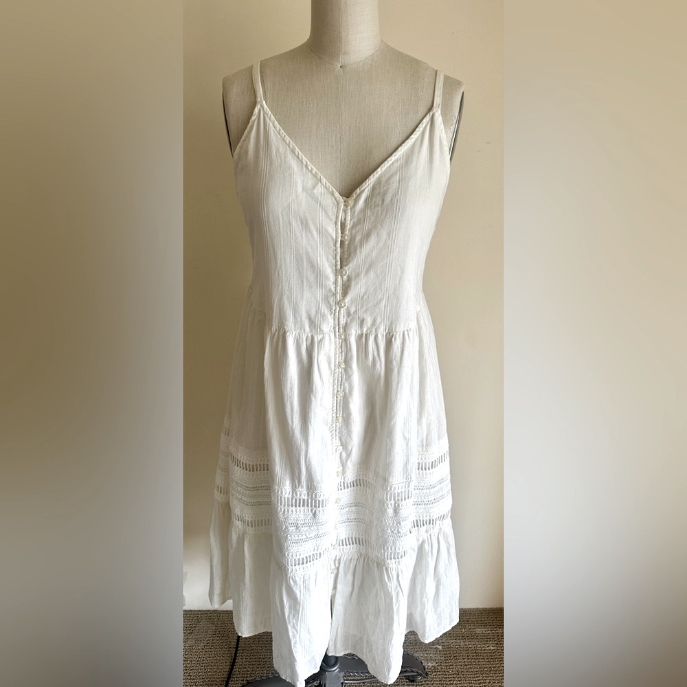 Carve Designs Adele Dress in Cloud size Small